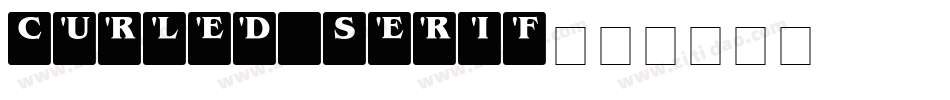 Curled Serif字体转换